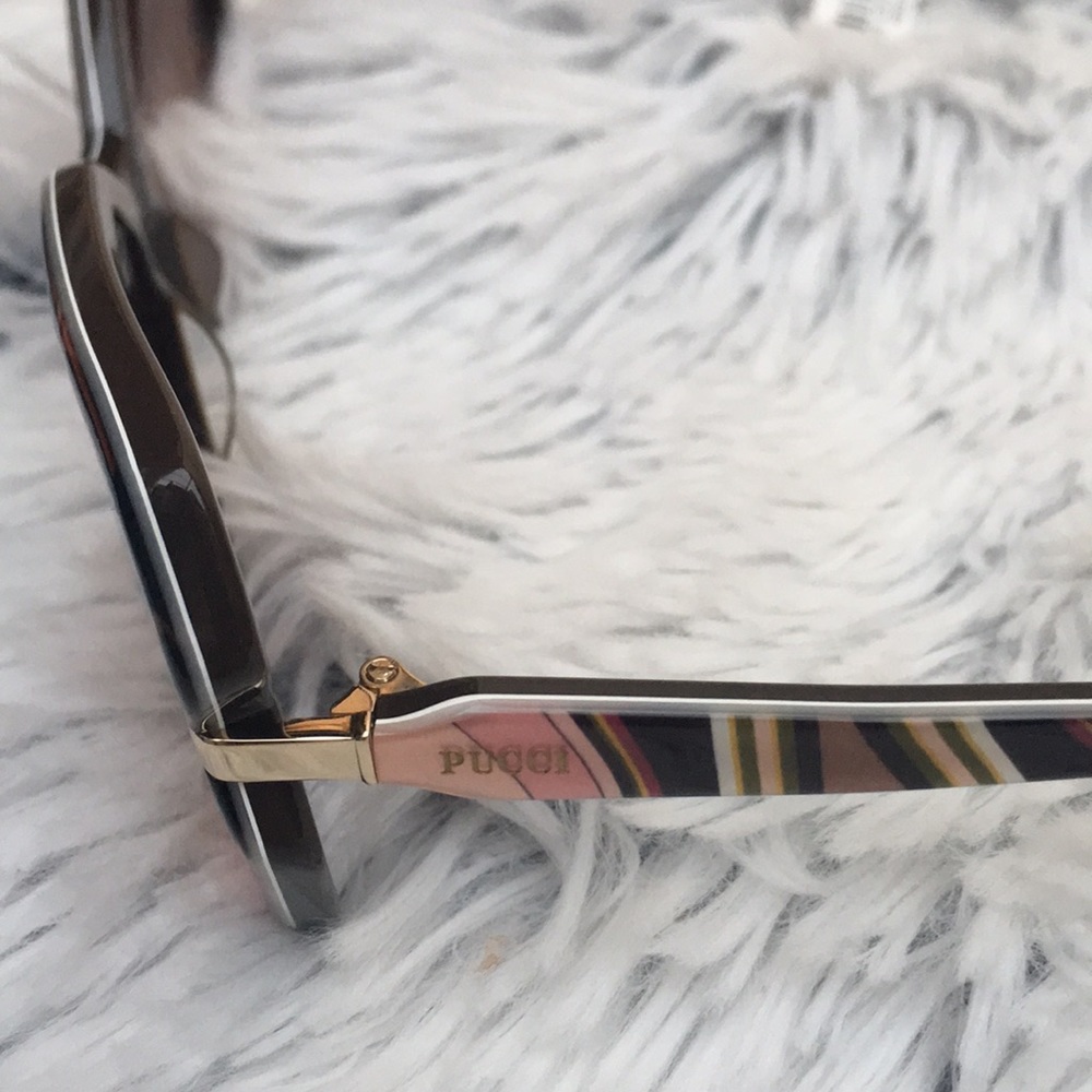 New Emilio Pucci Butterfly Frame Sunglasses - Picture 10 of 12